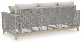 Seton Creek Outdoor Sofa with Cushion - Half Price Furniture