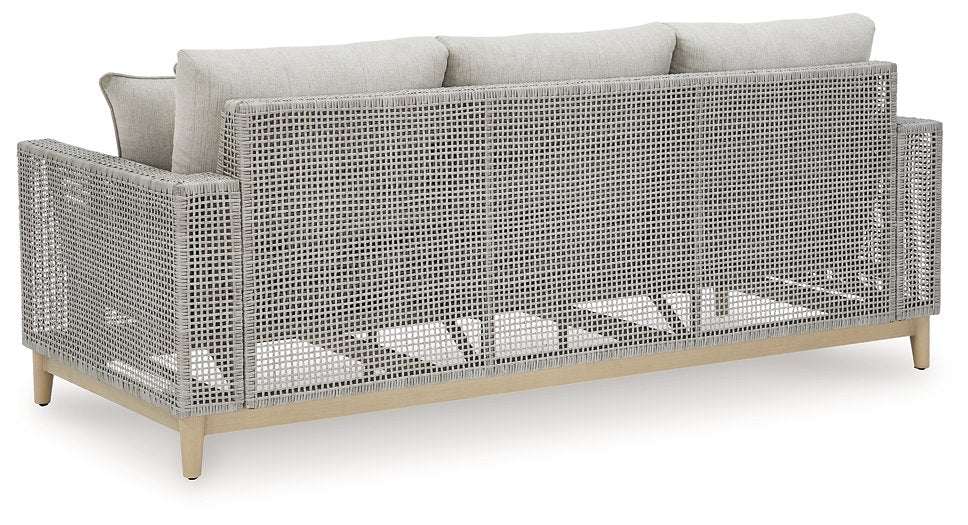 Seton Creek Outdoor Sofa with Cushion - Half Price Furniture