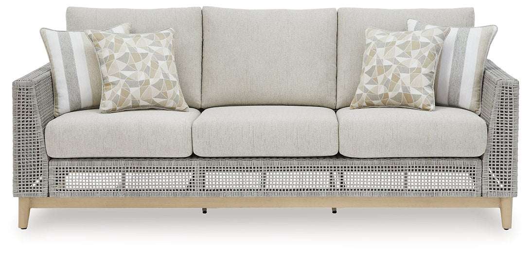 Seton Creek Outdoor Upholstery Set Half Price Furniture