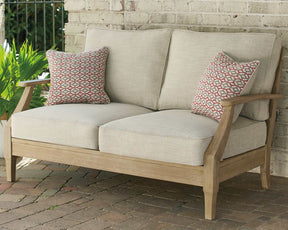 Clare View Loveseat with Cushion - Outdoor Seating - Half Price Furniture