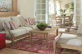 Clare View Sofa with Cushion - Outdoor Seating - Half Price Furniture