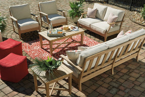 Clare View Sofa with Cushion - Outdoor Seating - Half Price Furniture