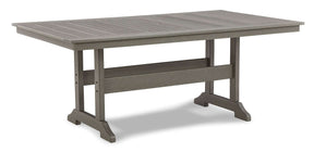 Visola Outdoor Dining Table with 6 Chairs Half Price Furniture