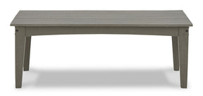Visola Outdoor Loveseat and Coffee Table - Half Price Furniture