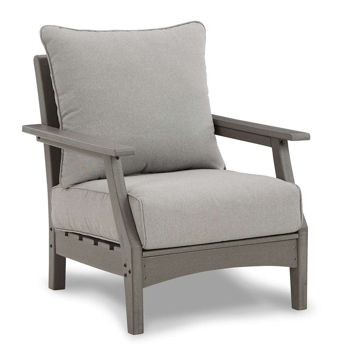 Visola Outdoor Loveseat Conversation Set - Outdoor Dining Set - Half Price Furniture