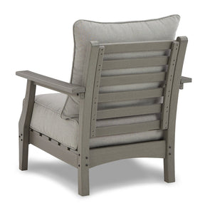 Visola Outdoor Loveseat Conversation Set - Outdoor Dining Set - Half Price Furniture
