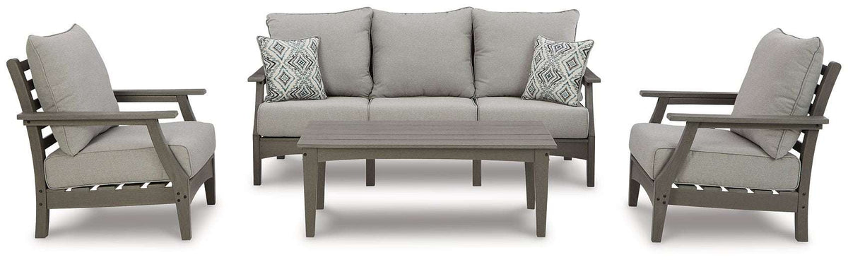 Visola Outdoor Sofa Conversation Set Half Price Furniture