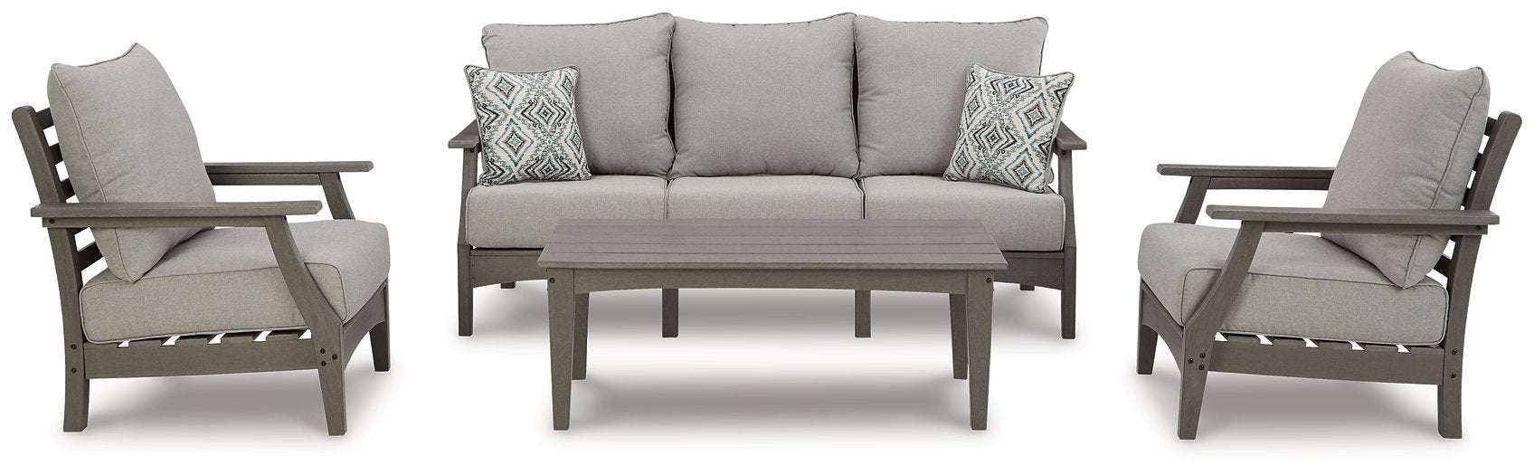 Visola Outdoor Sofa Conversation Set Half Price Furniture