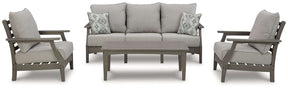 Visola Outdoor Sofa Conversation Set Half Price Furniture