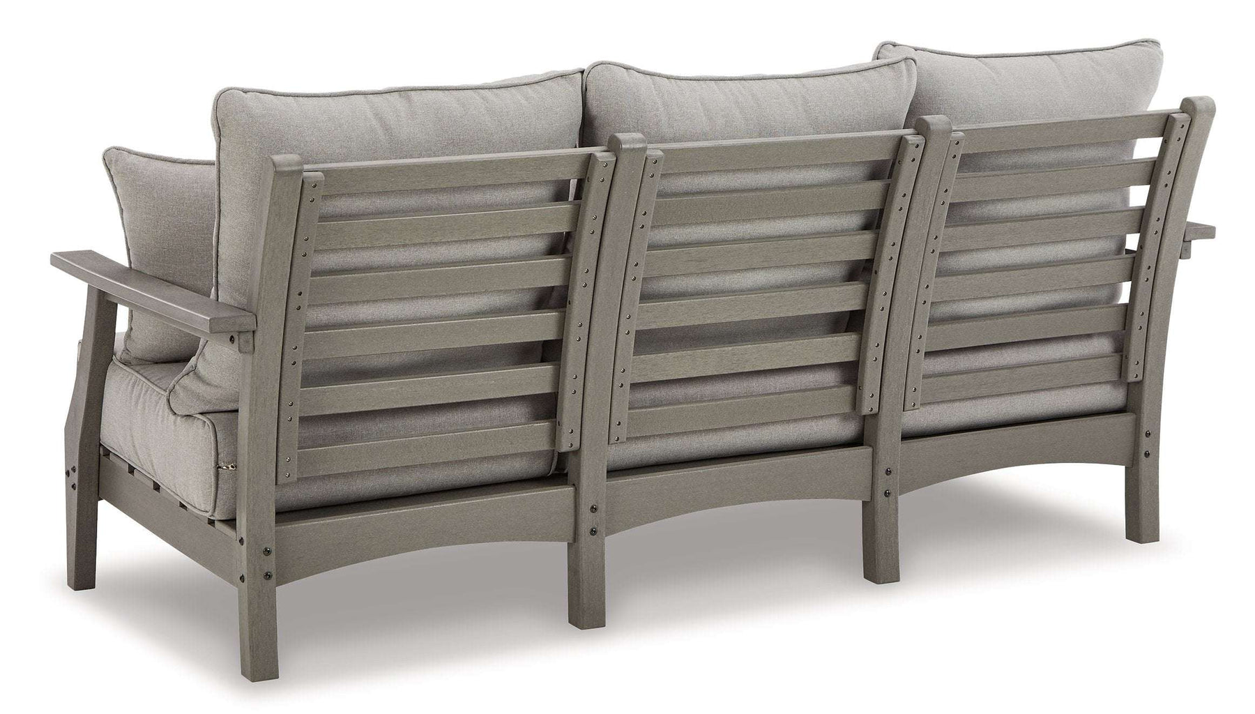 Visola Outdoor Sofa and Loveseat with Coffee Table Half Price Furniture