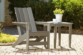 Visola Outdoor Adirondack Chair and End Table - Half Price Furniture