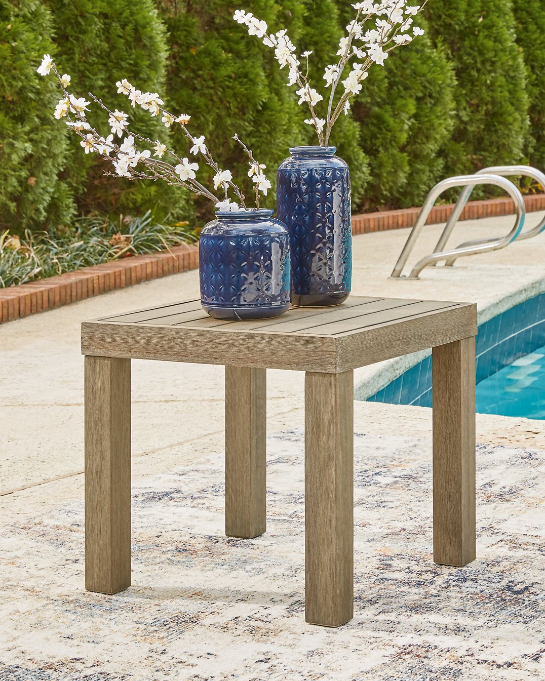 Silo Point Outdoor End Table - Half Price Furniture