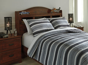 Merlin 3-Piece Coverlet Set - Half Price Furniture