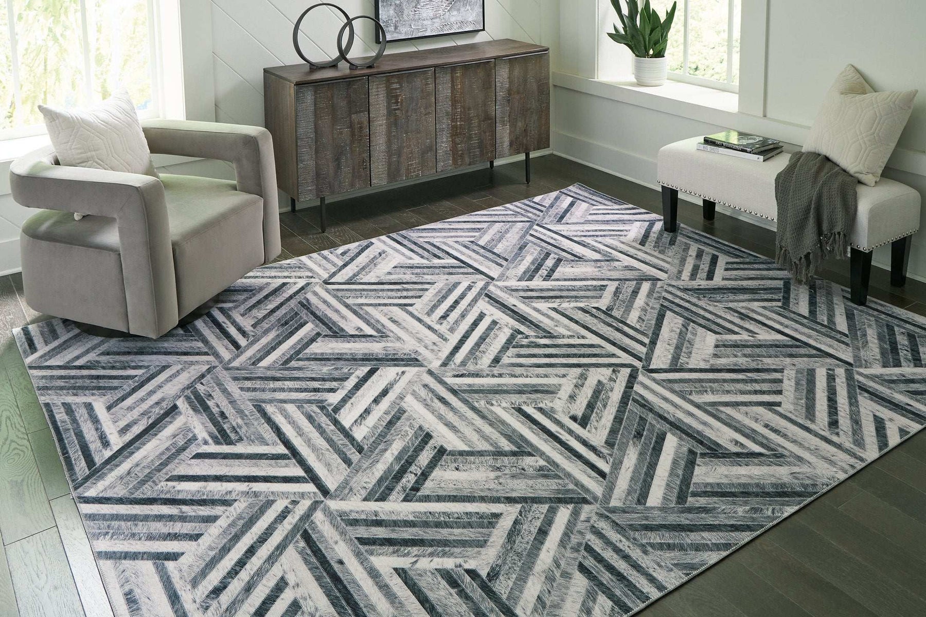 Adalock Rug - Rug - Half Price Furniture