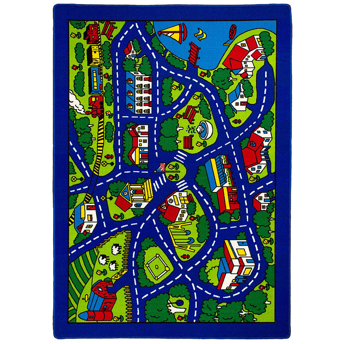 ABBEY Multi 5' X 8' Area Rug - Rug - Half Price Furniture
