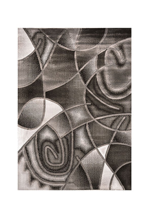 Sivas Gray/Black 8' X 10' Area Rug - Rug - Half Price Furniture