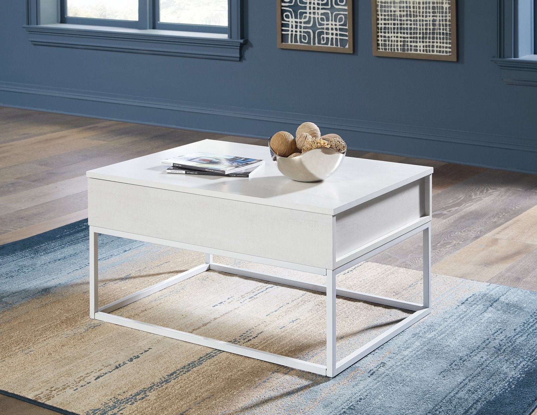 Deznee Lift Top Coffee Table - Cocktail Table - Half Price Furniture
