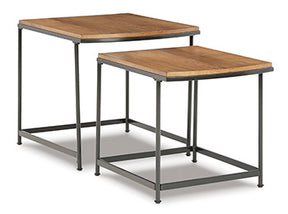Drezmoore Nesting End Table (Set of 2) - End Table - Half Price Furniture
