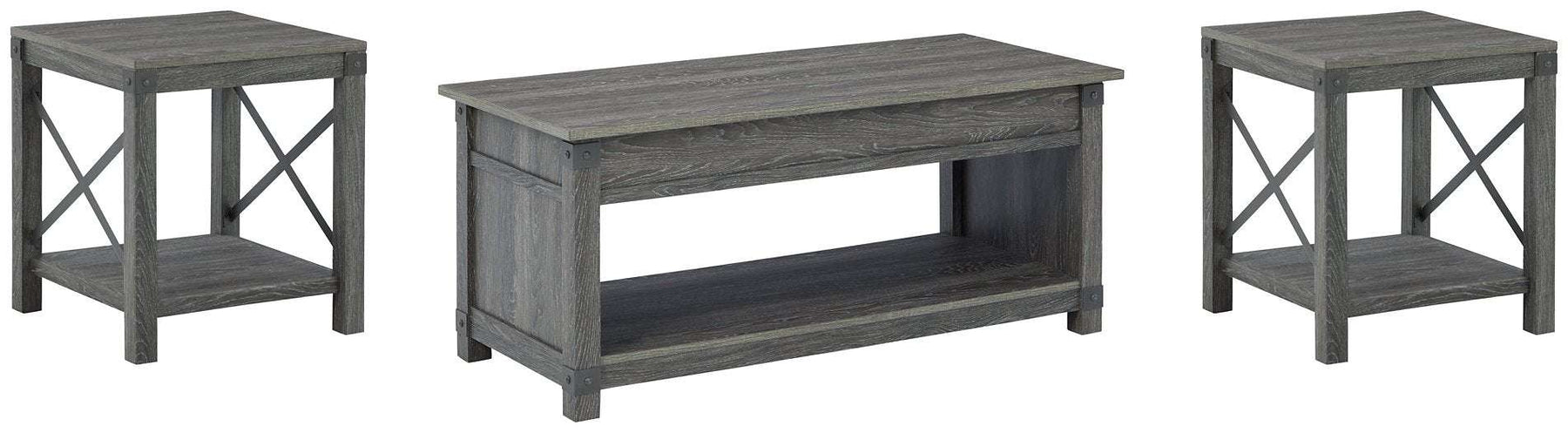 Freedan Occasional Table Set Half Price Furniture