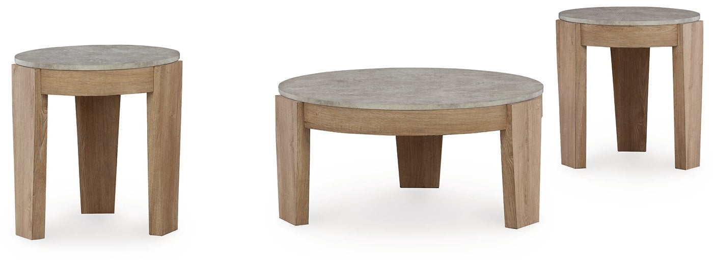 Guystone Table (Set of 3) Half Price Furniture