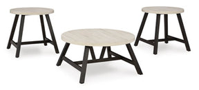 Fladona Table (Set of 3) - Table Set - Half Price Furniture