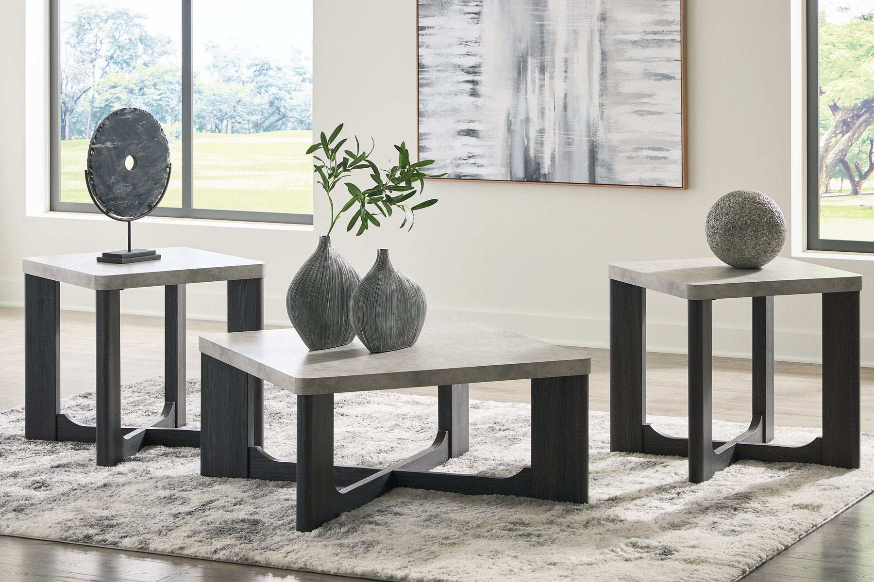Sharstorm Table (Set of 3) Half Price Furniture