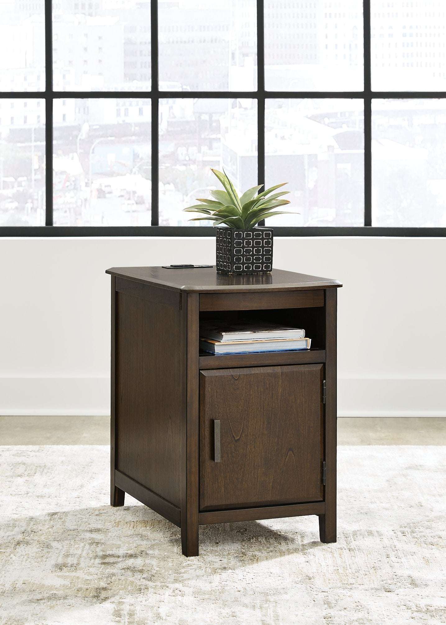 Devonsted Chairside End Table - End Table - Half Price Furniture