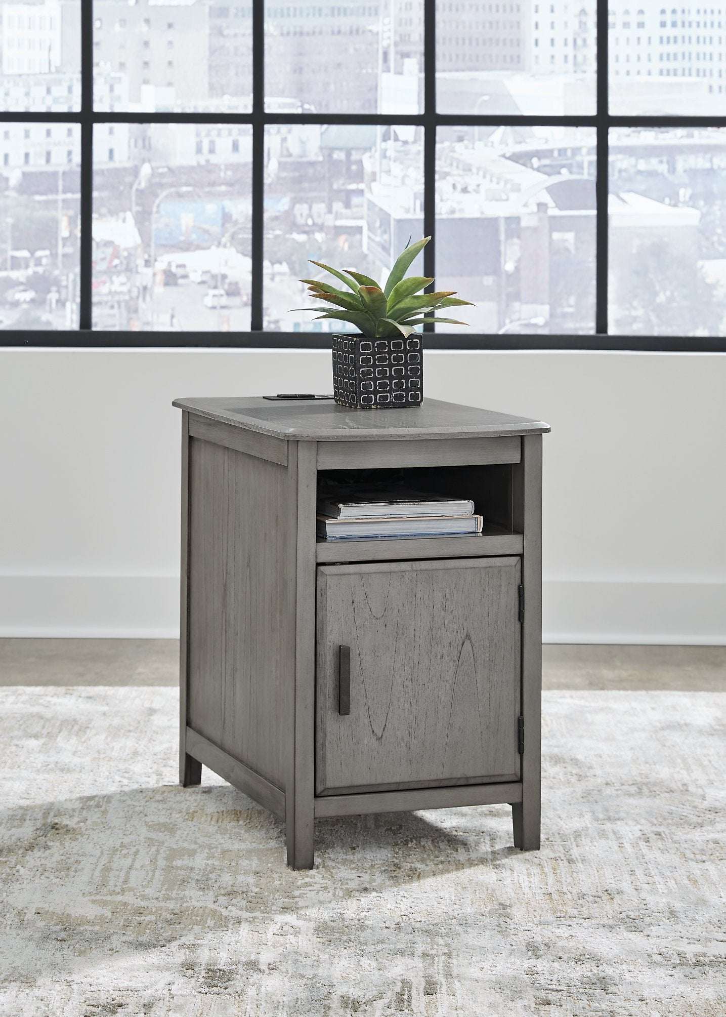 Devonsted Chairside End Table - End Table - Half Price Furniture