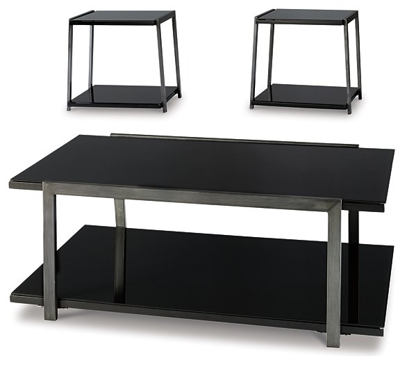 Rollynx Table (Set of 3)  Half Price Furniture