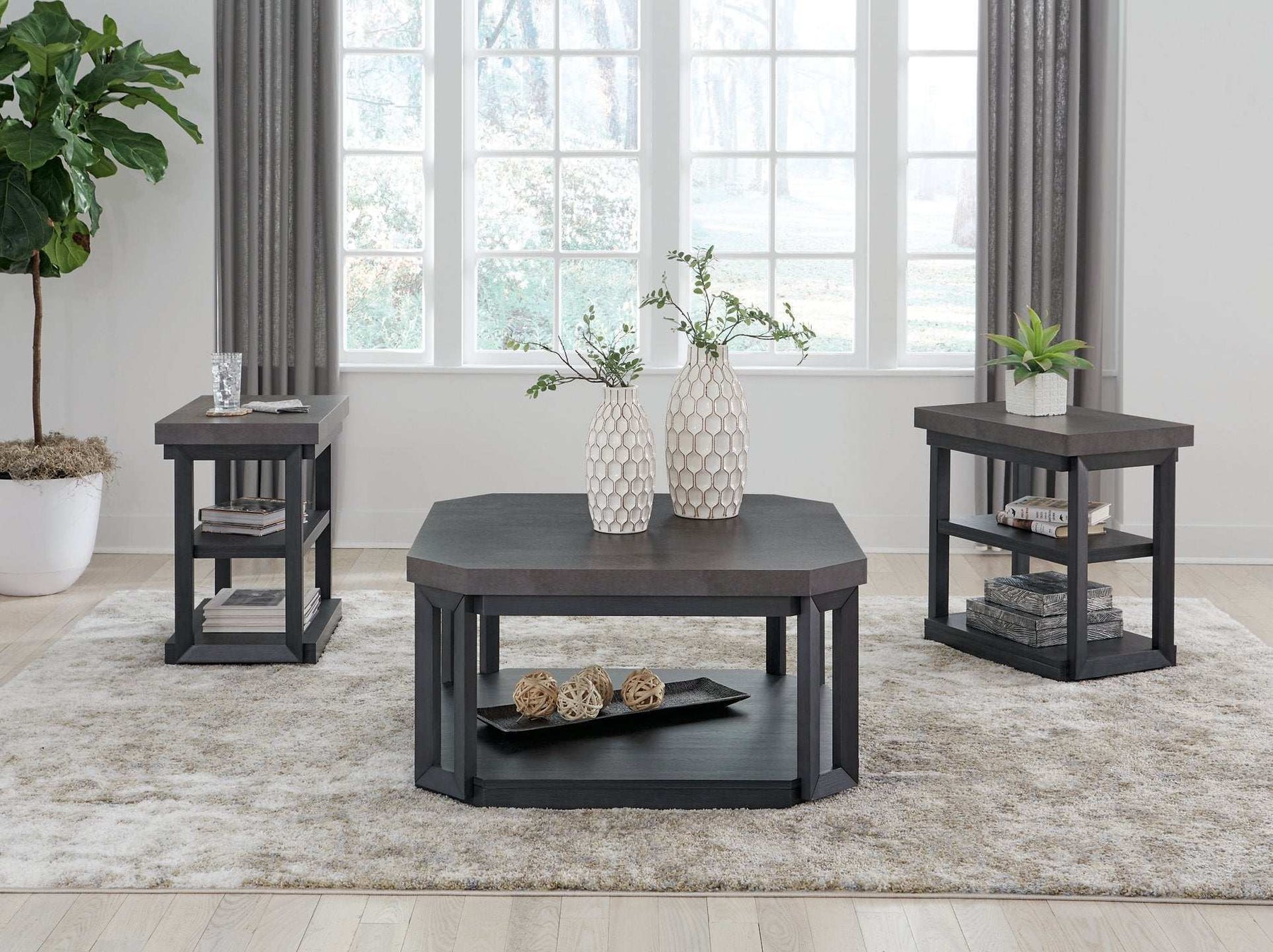 Bonilane Table (Set of 3) - Table Set - Half Price Furniture