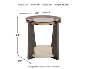 Frazwa End Table - Half Price Furniture