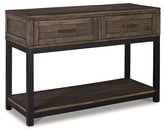 Johurst Sofa/Console Table Half Price Furniture