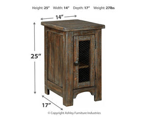 Danell Ridge Chairside End Table - Half Price Furniture