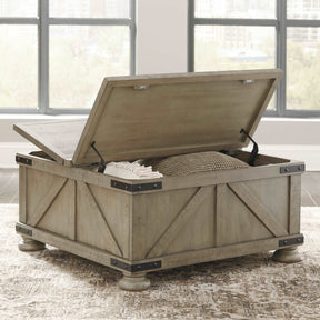 Aldwin Coffee Table With Storage - Half Price Furniture