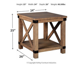 Aldwin End Table - End Table - Half Price Furniture