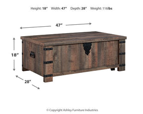 Hollum Lift-Top Coffee Table - Half Price Furniture