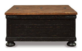 Valebeck Coffee Table with Lift Top - Half Price Furniture