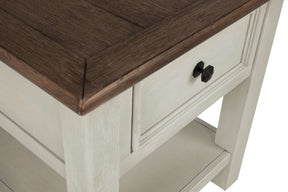 Bolanburg Chairside End Table with USB Ports & Outlets Half Price Furniture