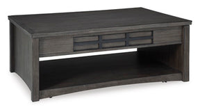 Montillan Lift-Top Coffee Table Half Price Furniture