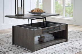 Montillan Lift-Top Coffee Table Half Price Furniture