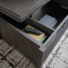 Montillan Lift-Top Coffee Table Half Price Furniture