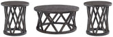 Sharzane Occasional Table Set Half Price Furniture