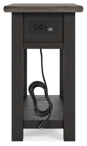 Tyler Creek Chairside End Table Half Price Furniture