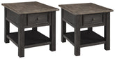 Tyler Creek End Table Set  Half Price Furniture