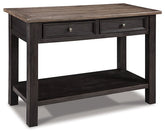 Tyler Creek Sofa/Console Table Half Price Furniture