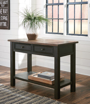 Tyler Creek Sofa/Console Table Half Price Furniture