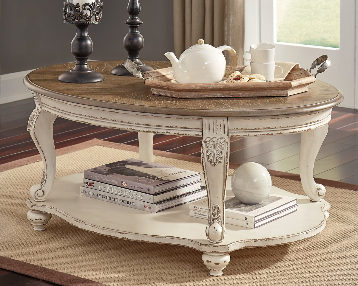 Realyn Coffee Table  Half Price Furniture