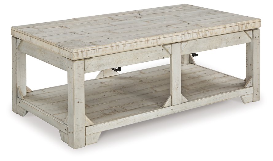 Fregine Coffee Table with Lift Top  Las Vegas Furniture Stores