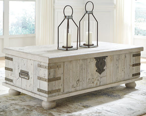 Carynhurst Coffee Table with Lift Top - Cocktail Table Lift - Half Price Furniture
