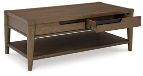 Roanhowe Coffee Table Half Price Furniture